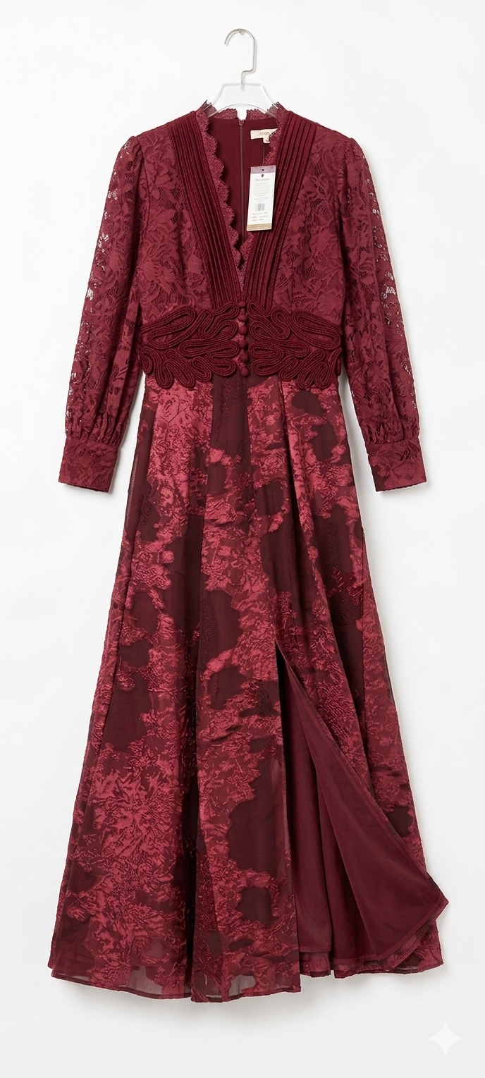 Polen Poe Wine Dress