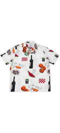 Carhartt WIP Printed Short-Sleeve Cuban Collar Shirt
