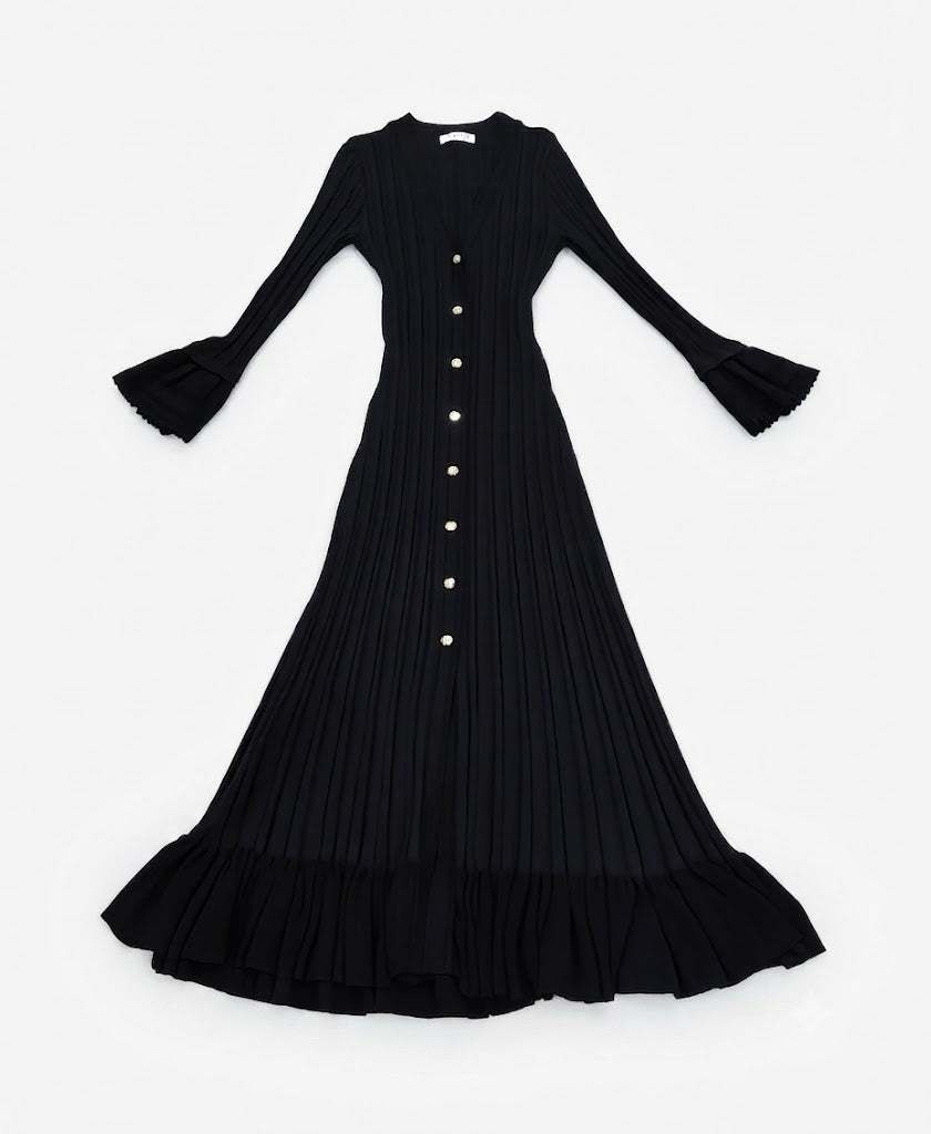 Sandro Black Dress