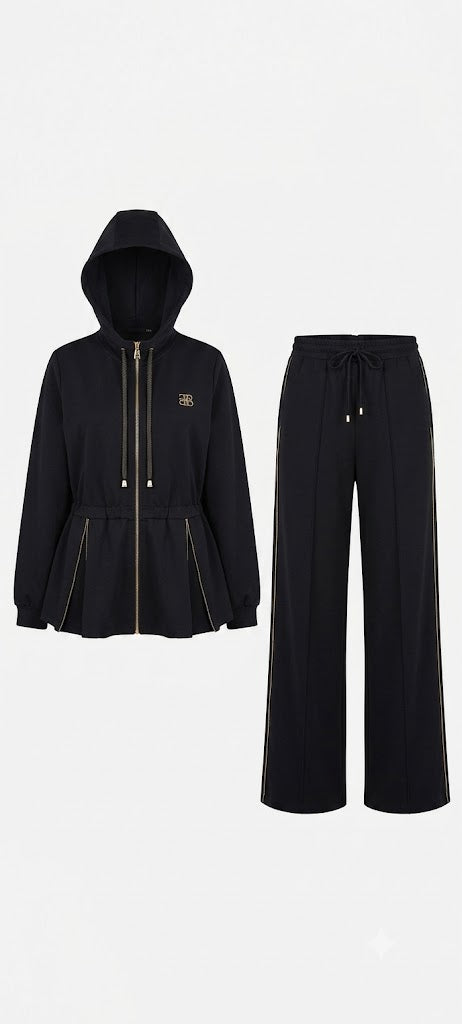 Kiwe Black Tracksuit